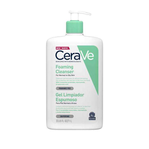 Cerave Cleanser Espuma Limpeza Facial - 1000ml