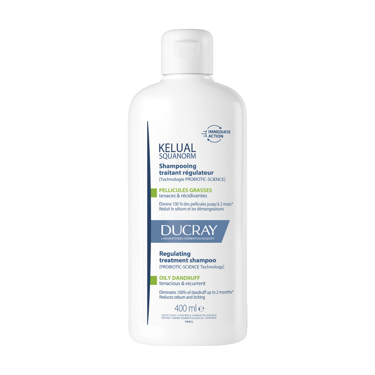 Ducray Kelual-Squanorm Champô Caspa Oleosa 400ml