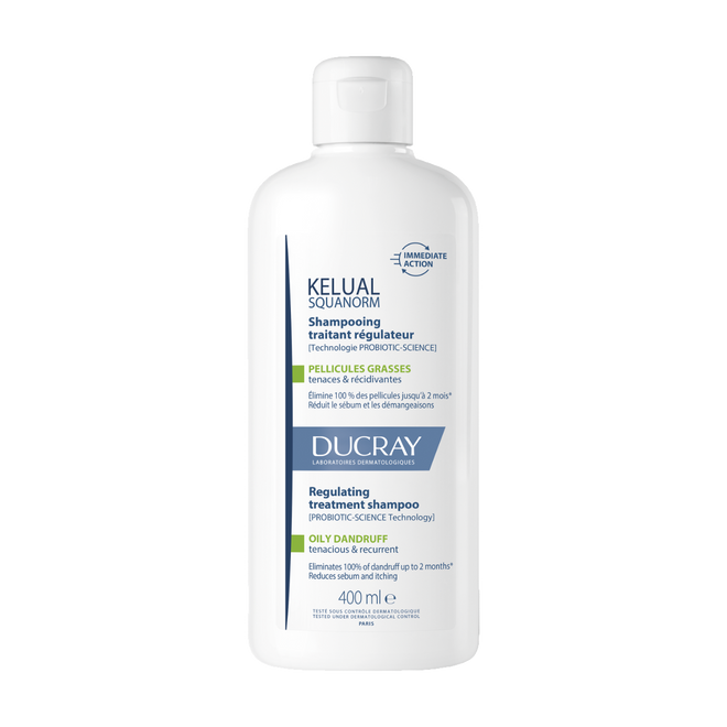 Ducray Kelual-Squanorm Champô Caspa Oleosa 400ml