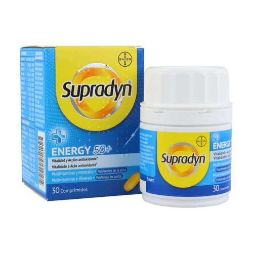 Supradyn Energy 50+ (X30 Comprimidos) Preço Especial