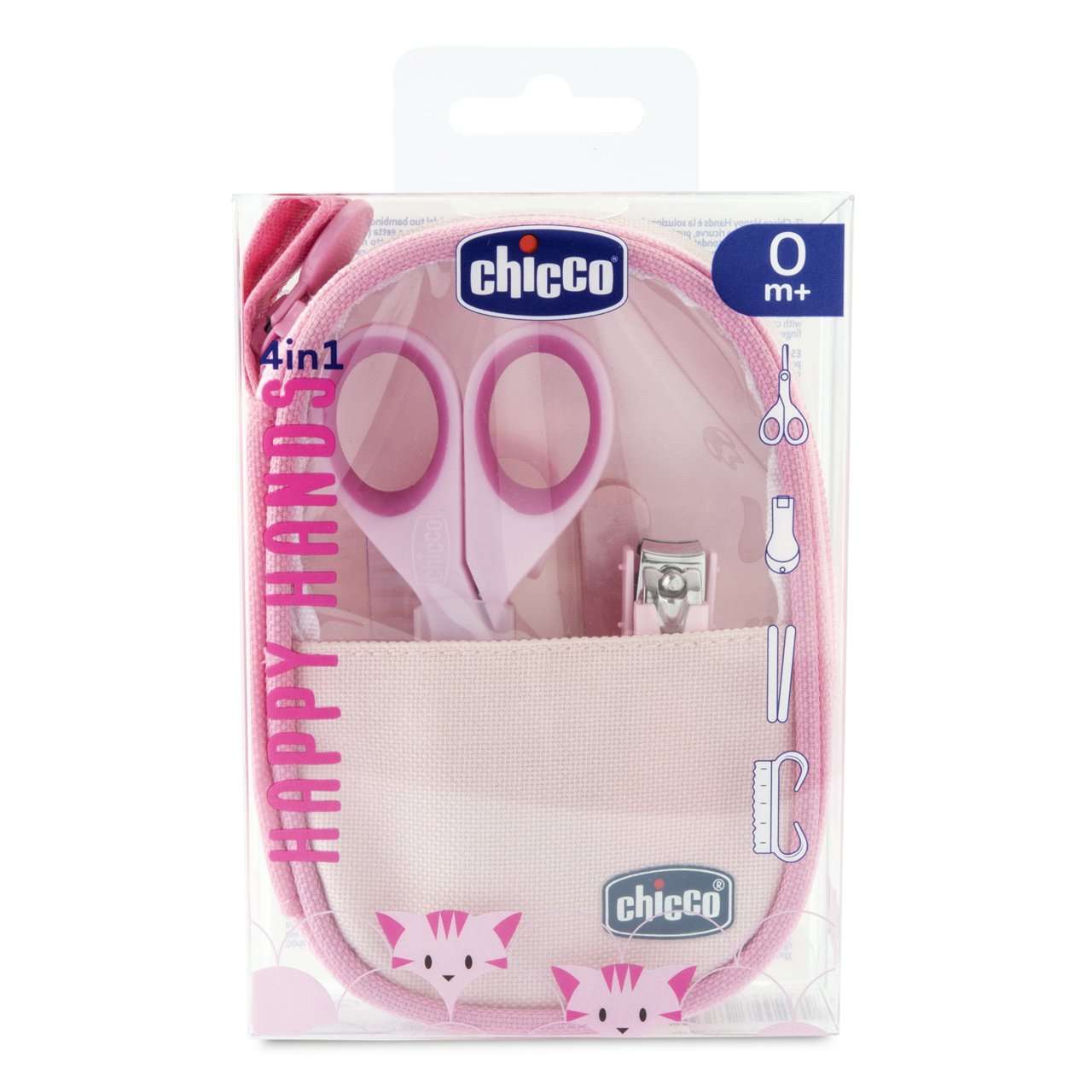 Chicco Conjunto de Manicure Happy Hands 0M+ Rosa