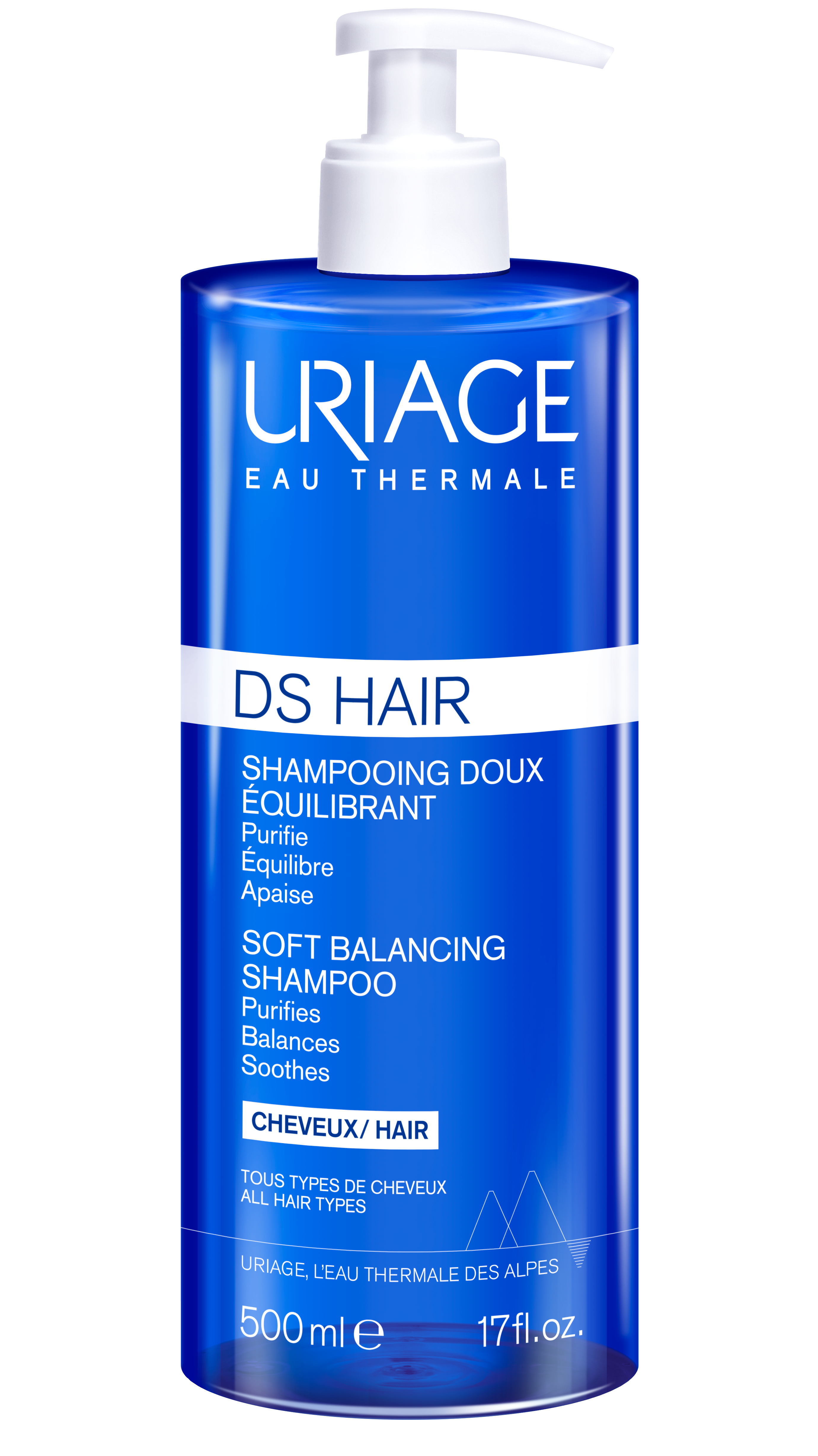 Uriage DS Shampoo Suave Equilíbrio 500ml