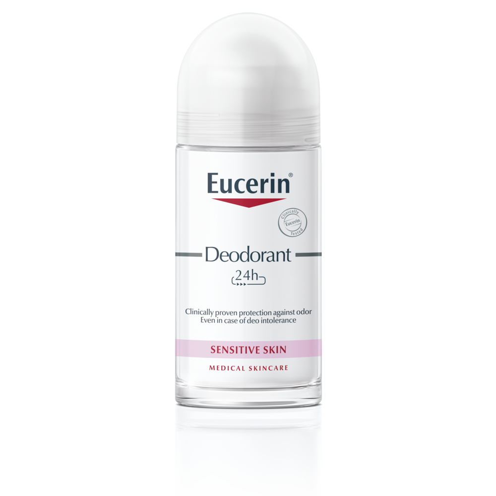 Eucerin Desodorizante Roll-on Pele Sensível 24h 50ml