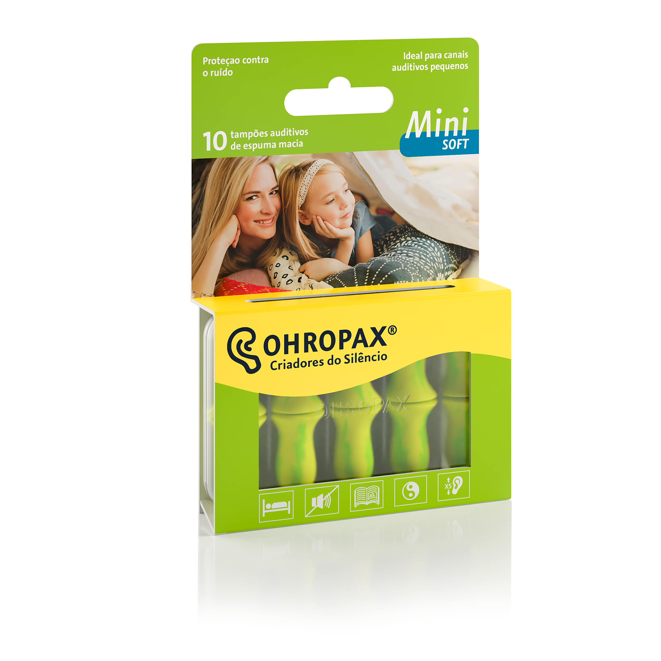 Ohropax Tampão Auricular Mini Soft (X10 Unidades)
