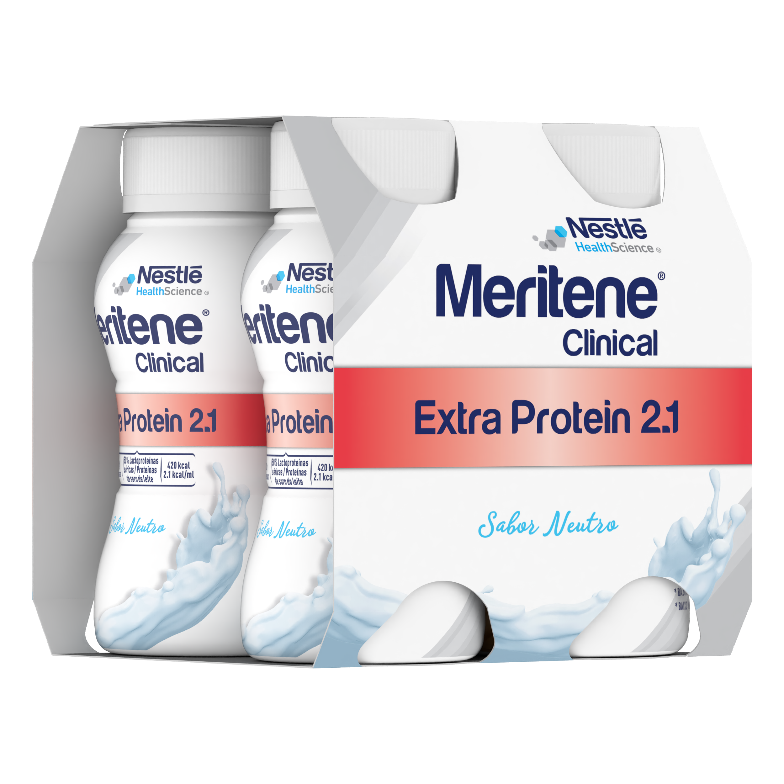 Meritene Clinical Extra Protein 2.1 Neutro 200ml x4