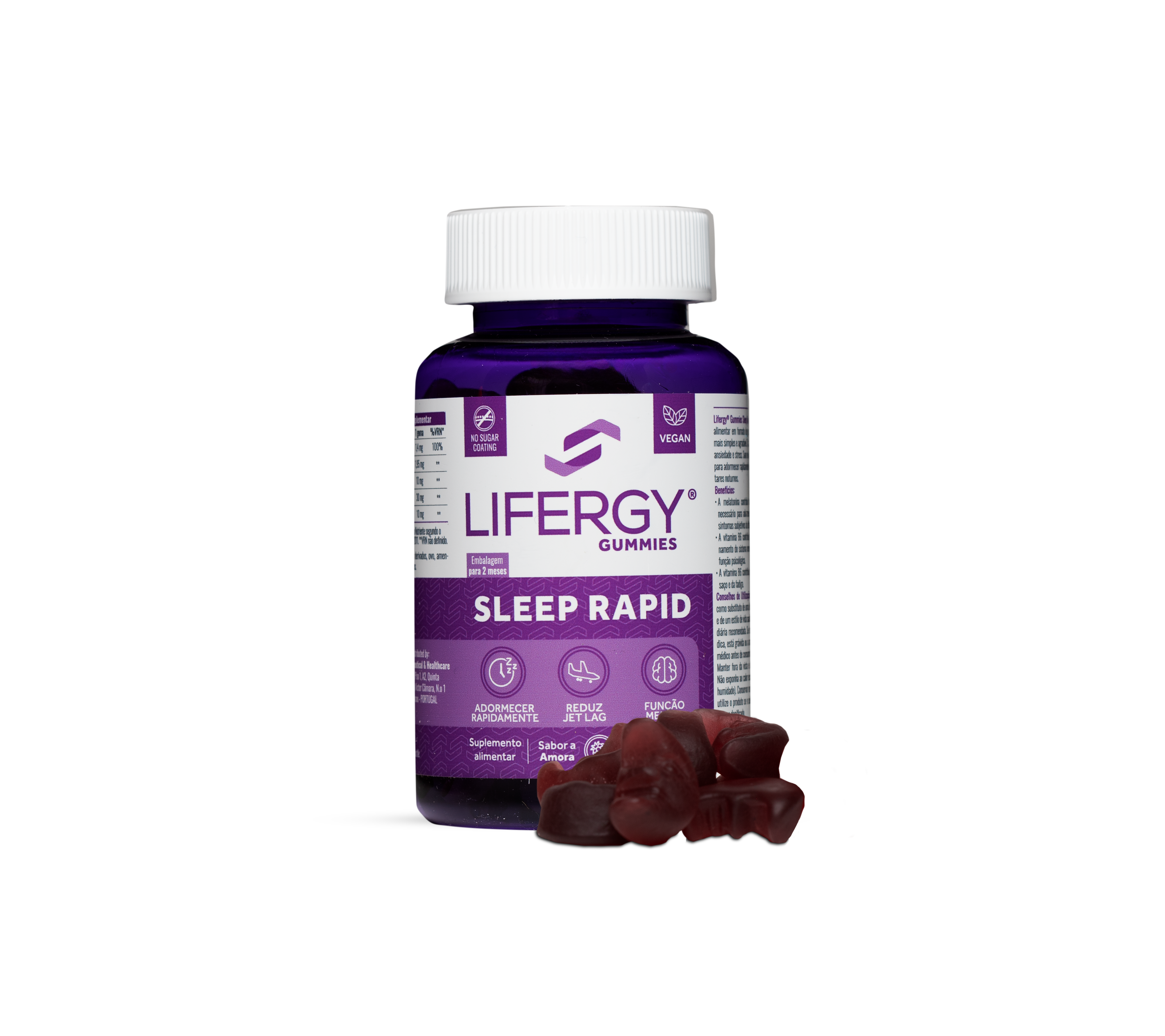 Lifergy Gummies Sleep Rapid – 60 Gomas