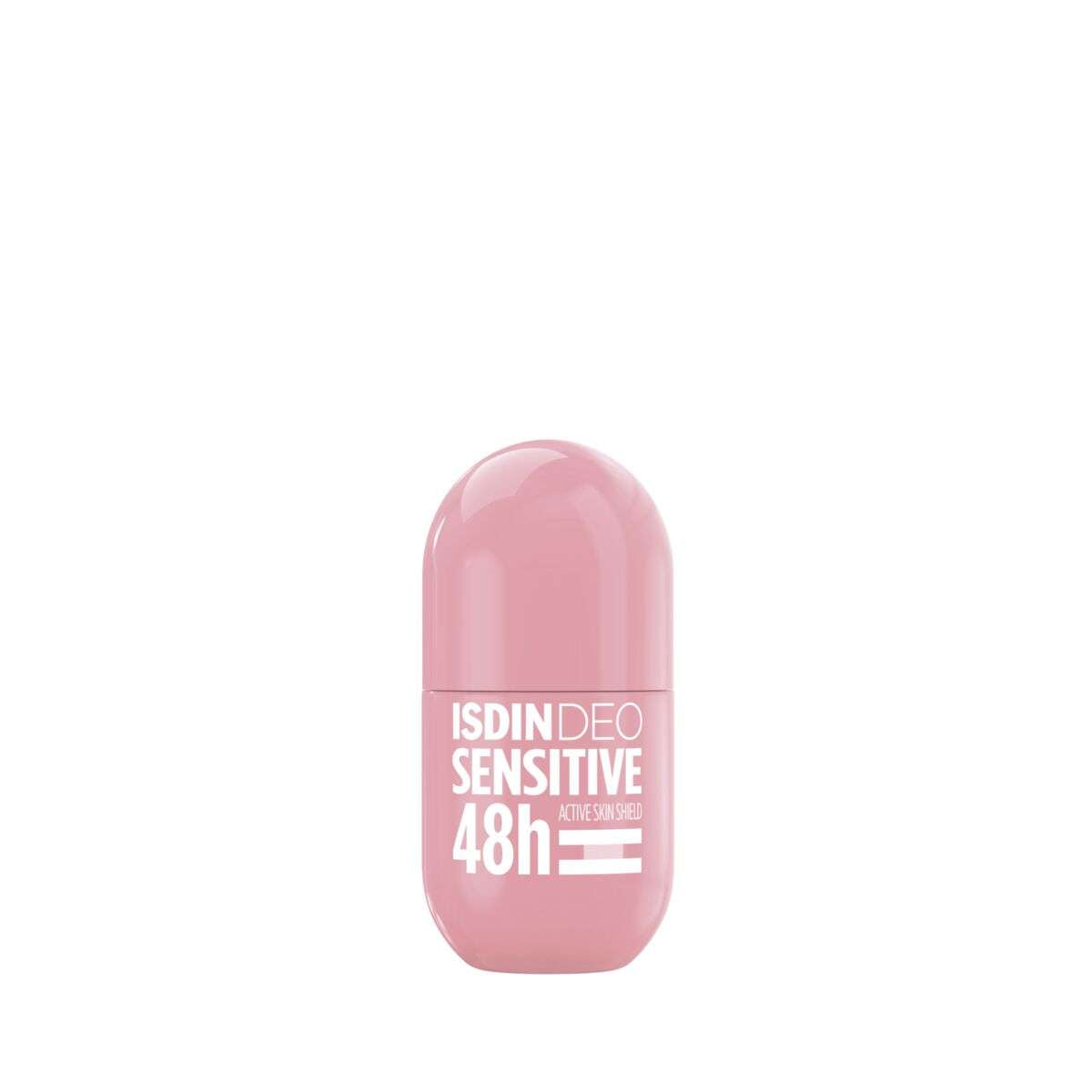 Isdin Deo Sensitive Roll on 50ML - Desodorizante antitranspirante para pele sensível com 48 horas de alta proteção