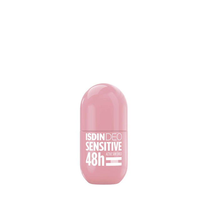 Isdin Deo Sensitive Roll on 50ML - Desodorizante antitranspirante para pele sensível com 48 horas de alta proteção