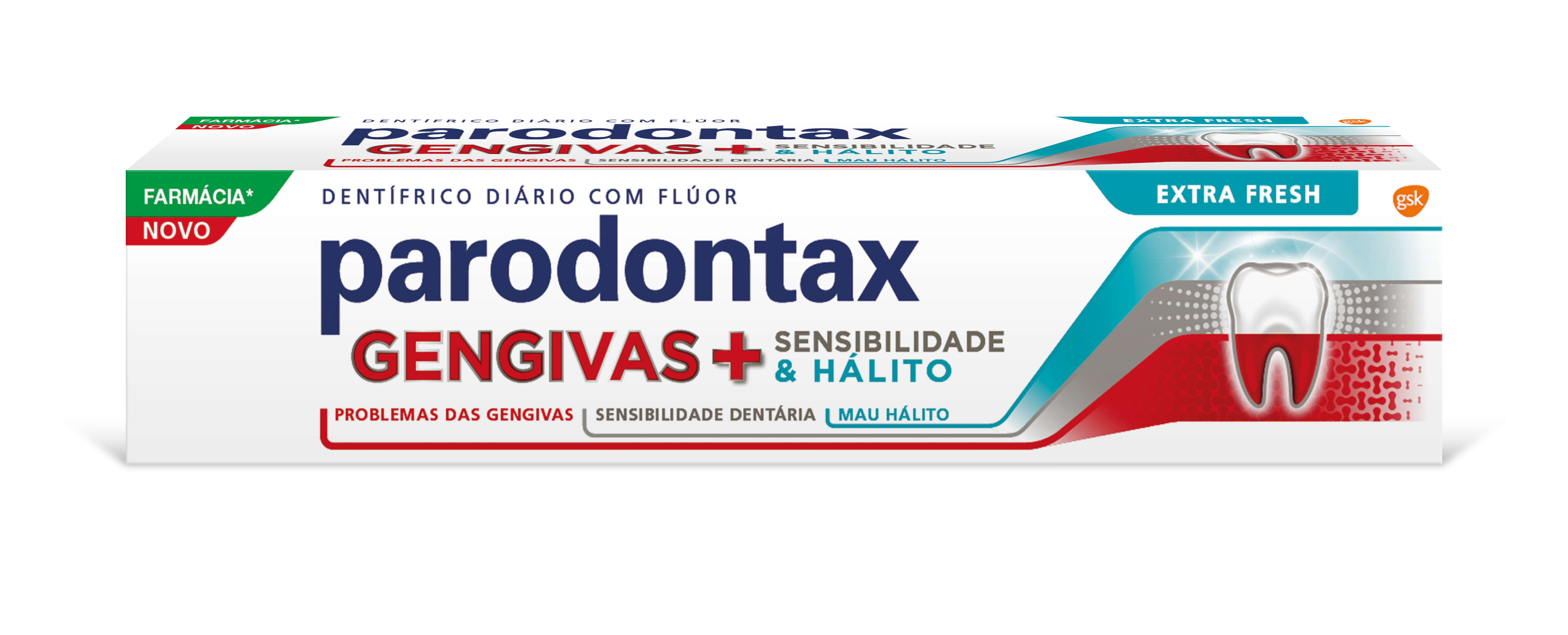 Parodontax Pasta Dentífrica Gengivas + Sensibilidade 75ml