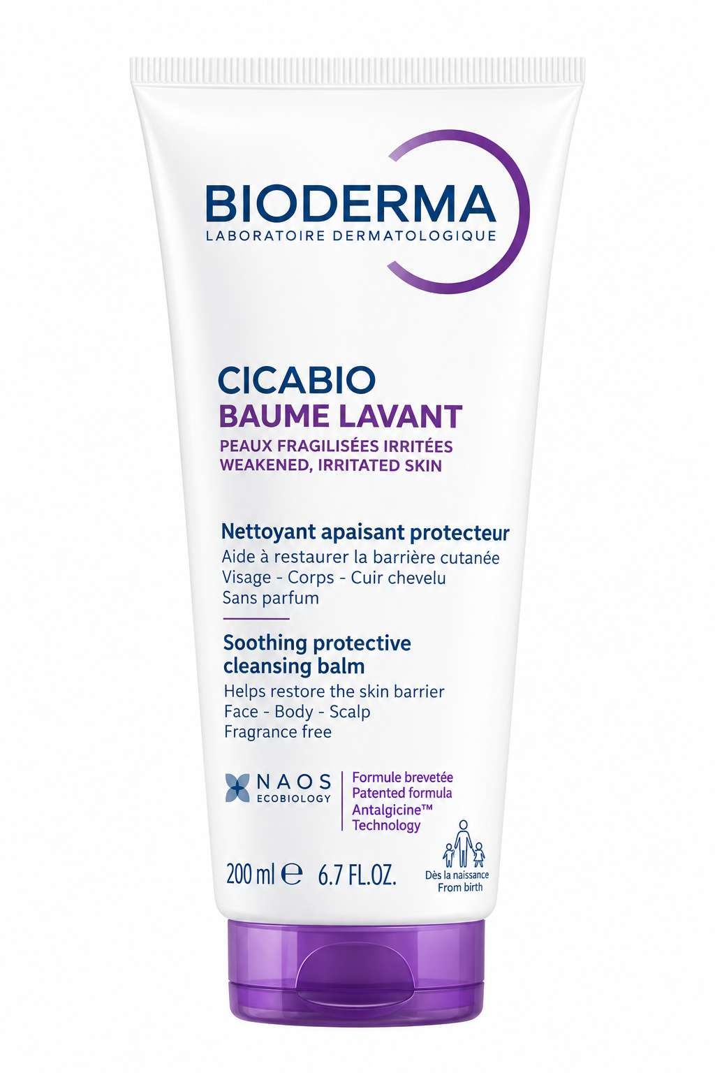 Bioderma Cicabio Baume Lavante - 200ml