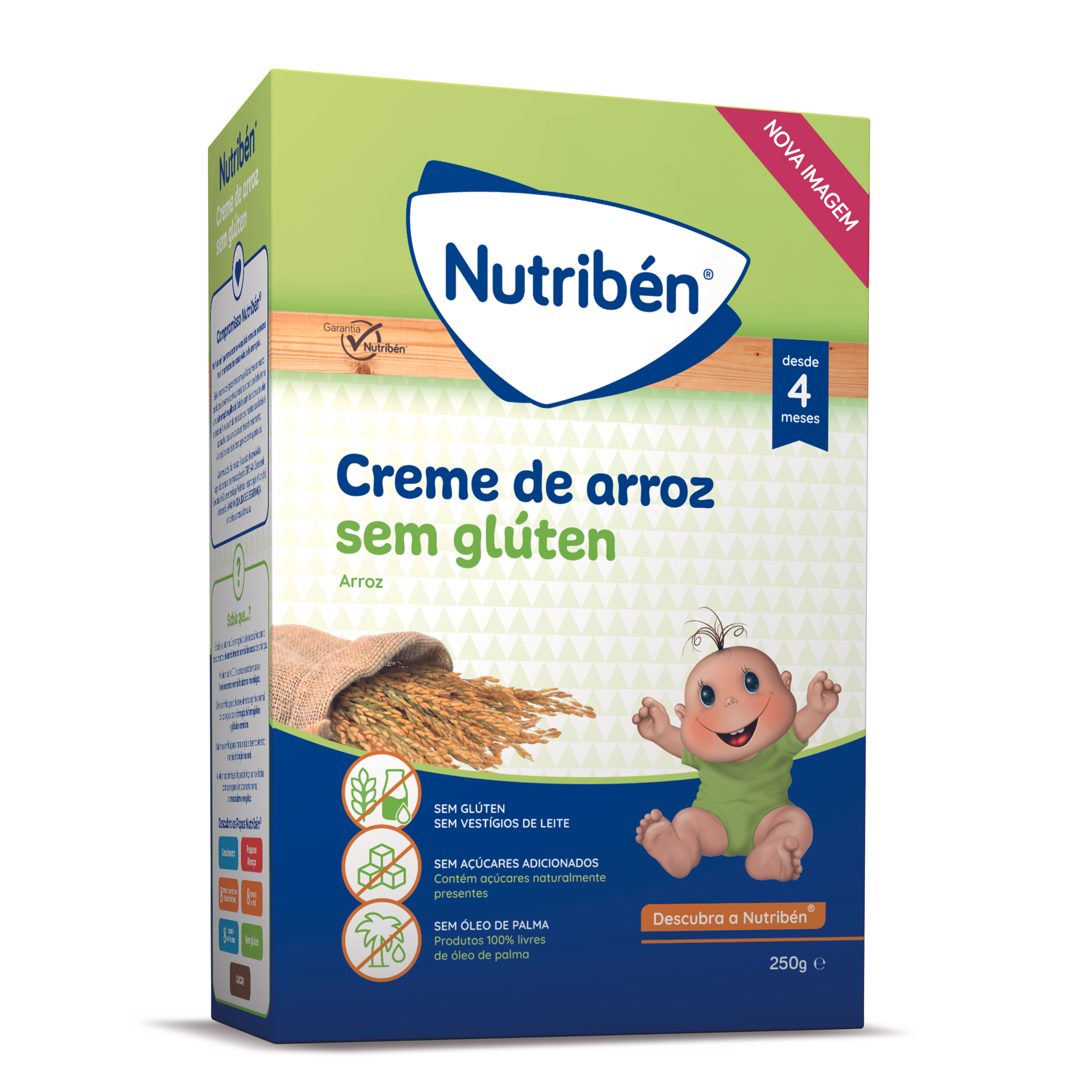 Nutribén Farinhas Creme de Arroz 250g