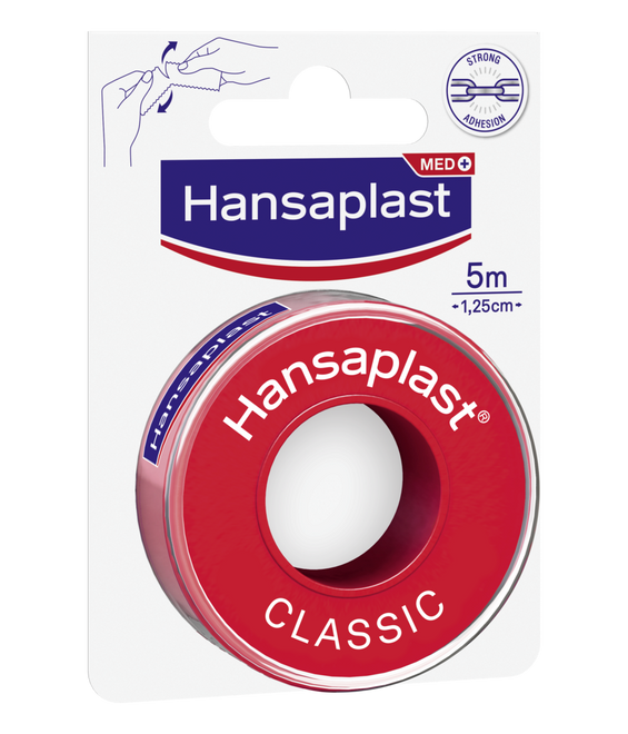 Hansaplast Adesivo Classic 5m x 1,25cm