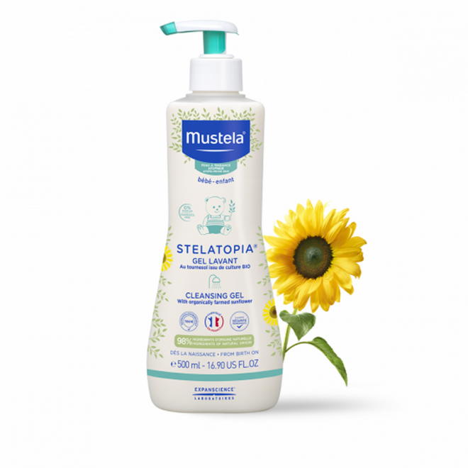 Mustela Bebé Stelatopia Gel Lavante 500ml