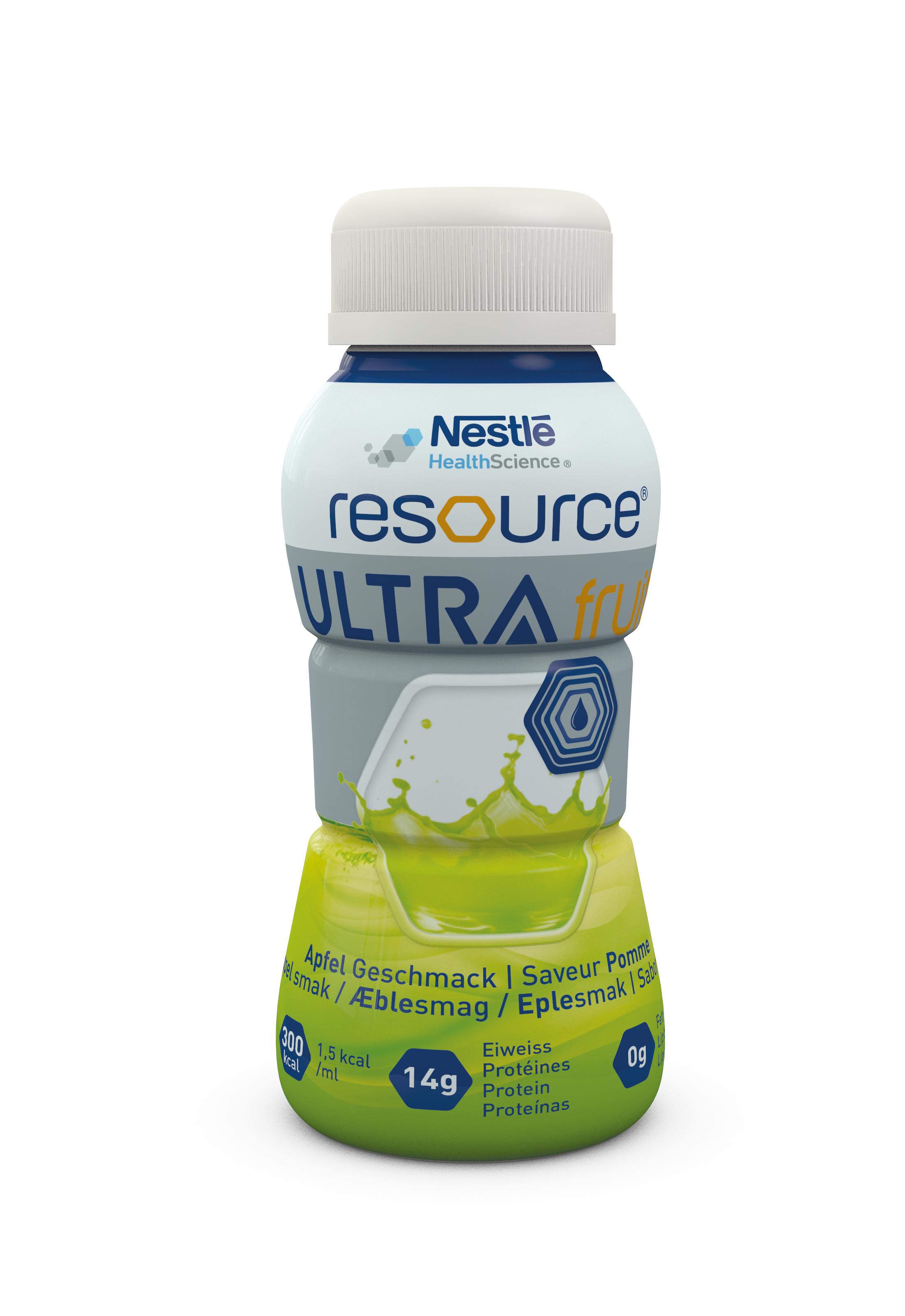 Resource Ultra Fruit Solução Oral Maçã 4x200ml