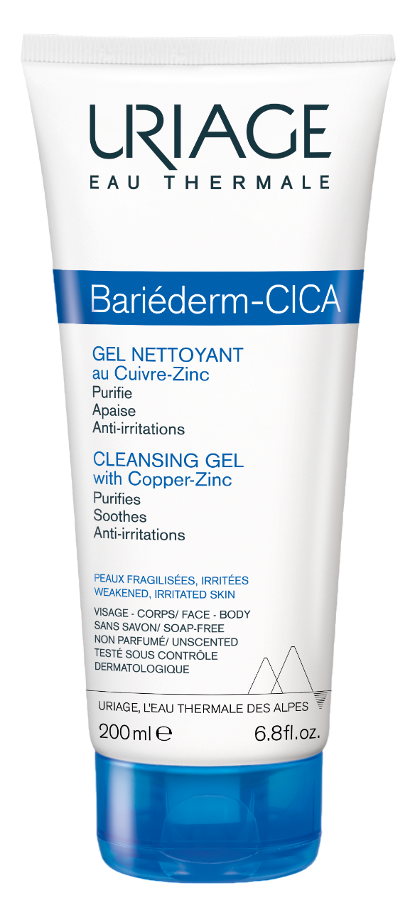 Uriage Bariéderm Cica-Gel Limpeza 200 ml