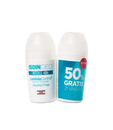 DUO ISDIN DEO UREADIN COMFORT ROLL 50% 2U-Desodorizante antitranspirante de Rollon 
