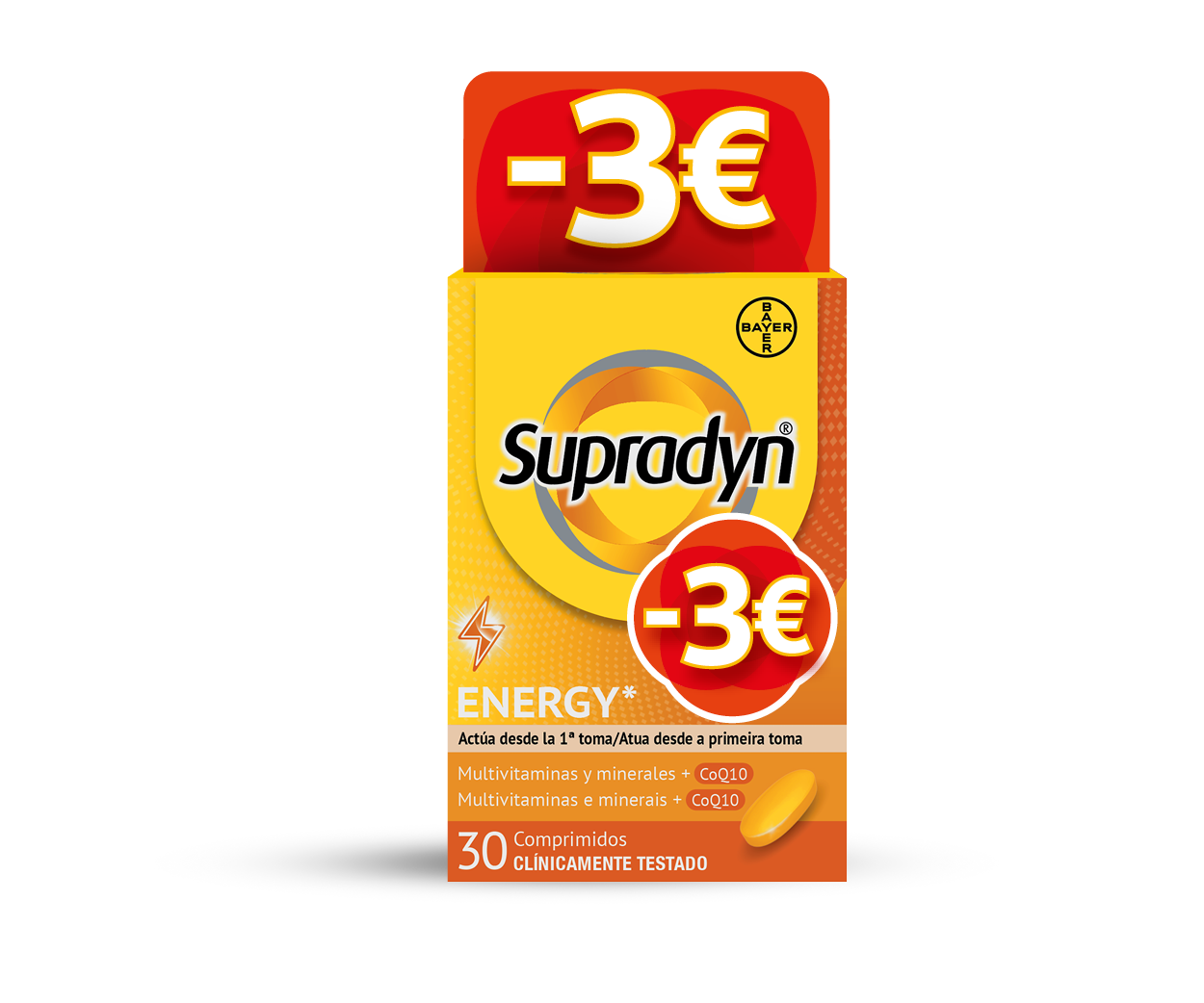 Supradyn Energy Comprimidos X30 Desconto 3€