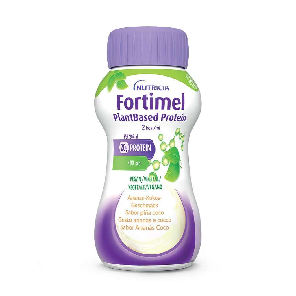 Fortimel PlantBased Protein Ananas/coco - 200Ml (4 unidades)