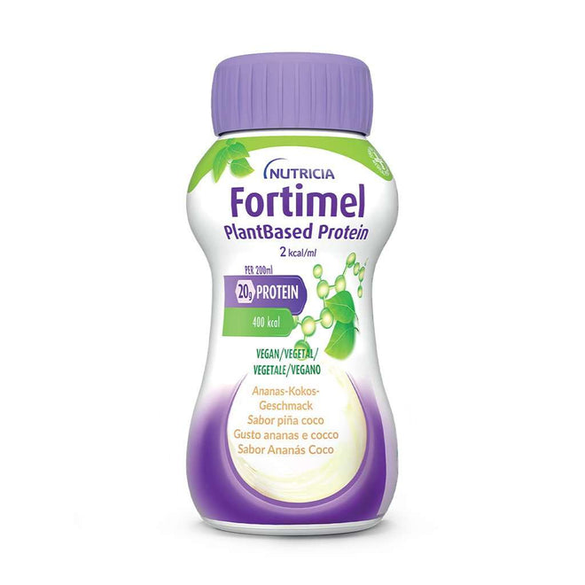 Fortimel PlantBased Protein Ananas/coco - 200Ml (4 unidades)