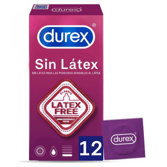 Durex Love Sex Preservativos Sem Látex x12
