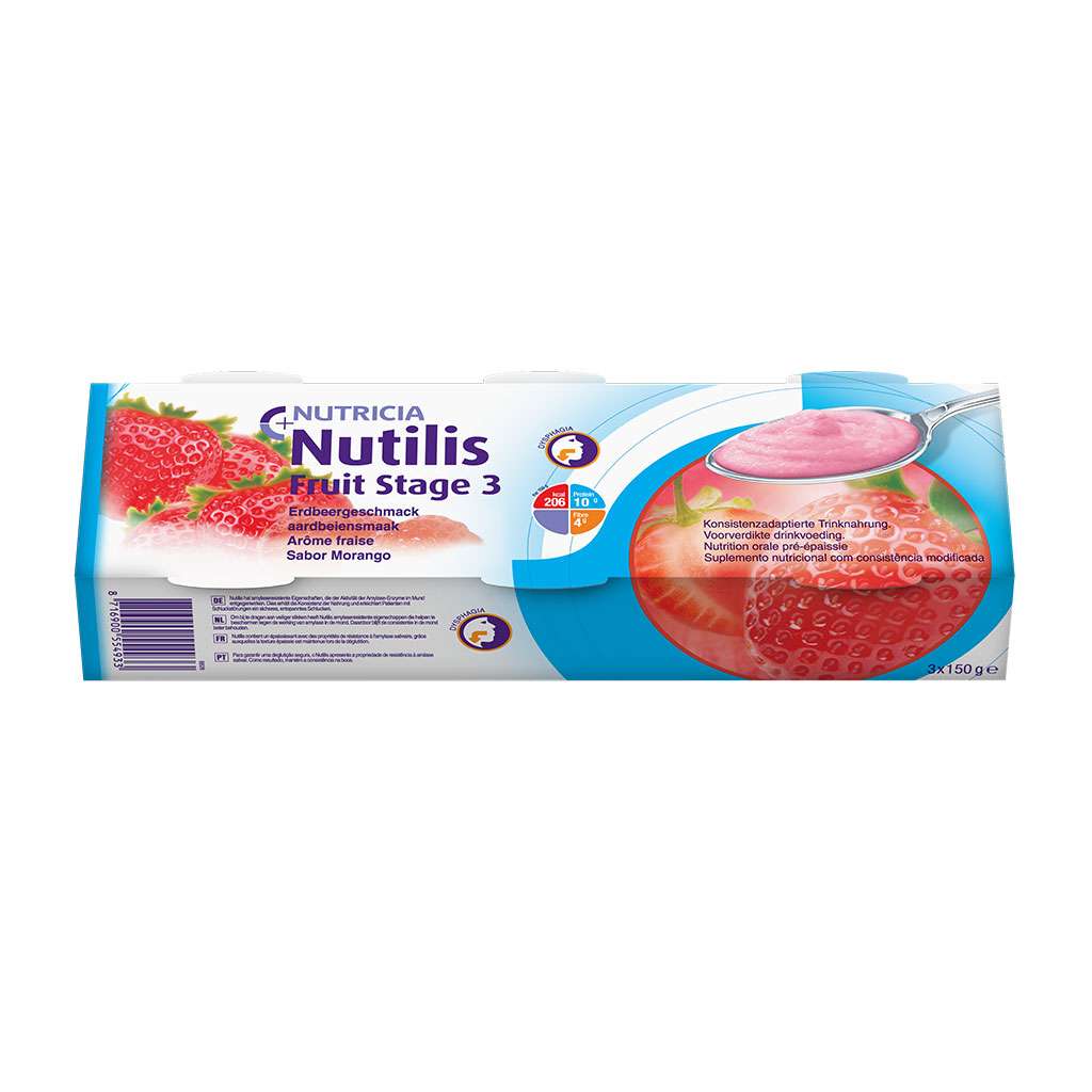 Nutilis Fruit Morango 150g x3