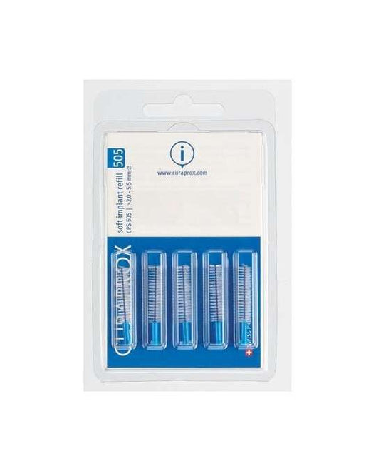 Curaprox Recarga Escovilhão CPS 505 Soft Implant x5