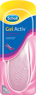 Scholl Gelactiv Palmilha Sapatos Abertos x2