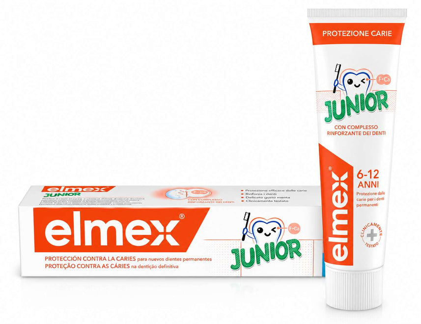 Elmex Pasta De Dentes Junior 6 A 12 Anos 75ML