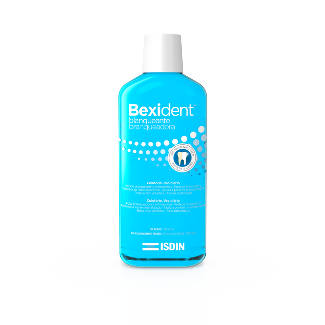 ISDIN Bexident Branqueador Colutório 500ML- Colutório com ação branqueadora