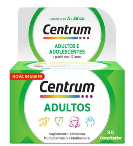 Centrum Multivitamínico Comprimidos x90