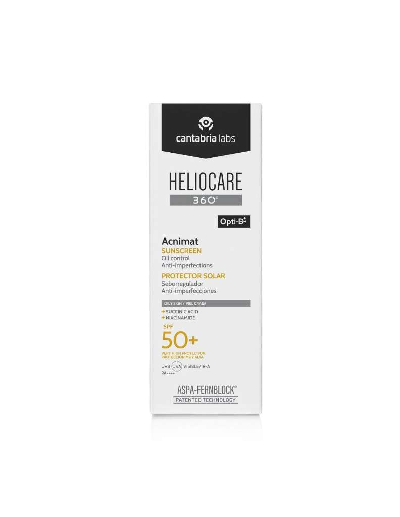 Heliocare 360 Acnimat Fluido SPF50+ - 50ml