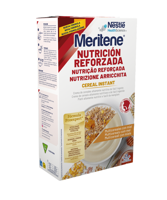 Meritene Cereal Instant Multicereais Com Mel 520g
