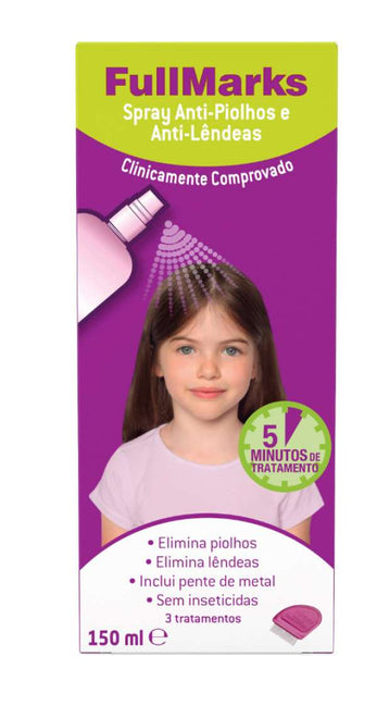 FullMarks Spray anti-piolhos e anti-lêndeas, 150ml