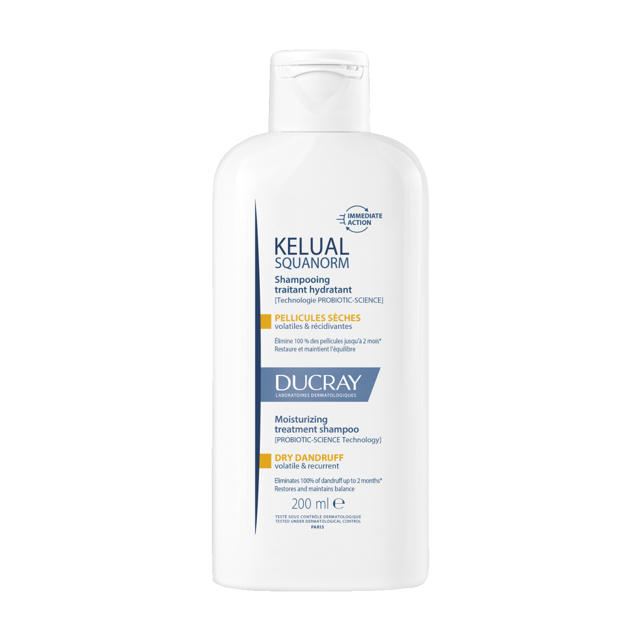 Ducray Kelual Squanorm Champô Anti-Caspa Seca 200ml