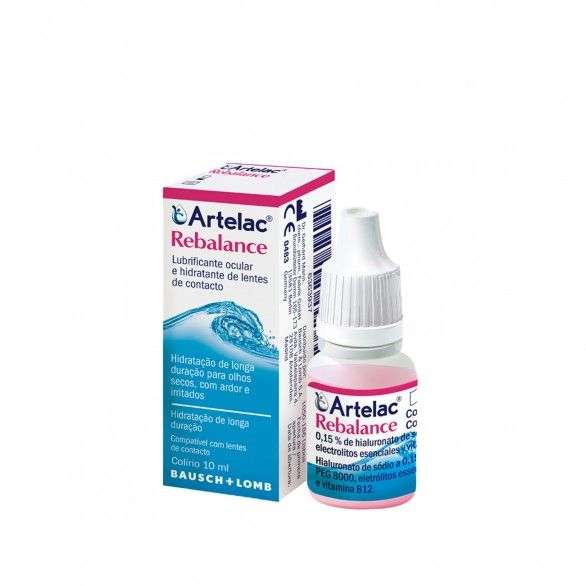 ARTELAC REBALANCE COLIRIO LENT CONT 10ML