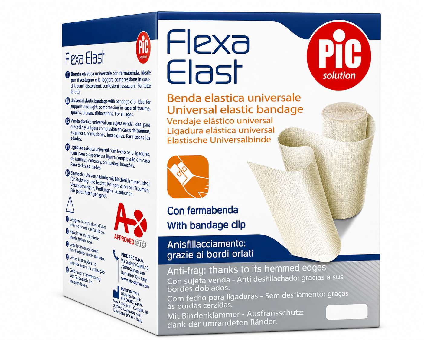 Pic Solution Flexa Elast Ligadura elástica 10Cmx 4,5M