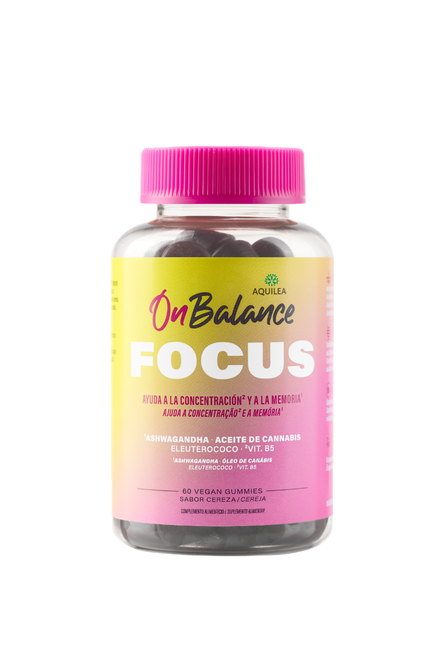 Aquilea OnBalance Foco Gomas Sabor a Cereja x60