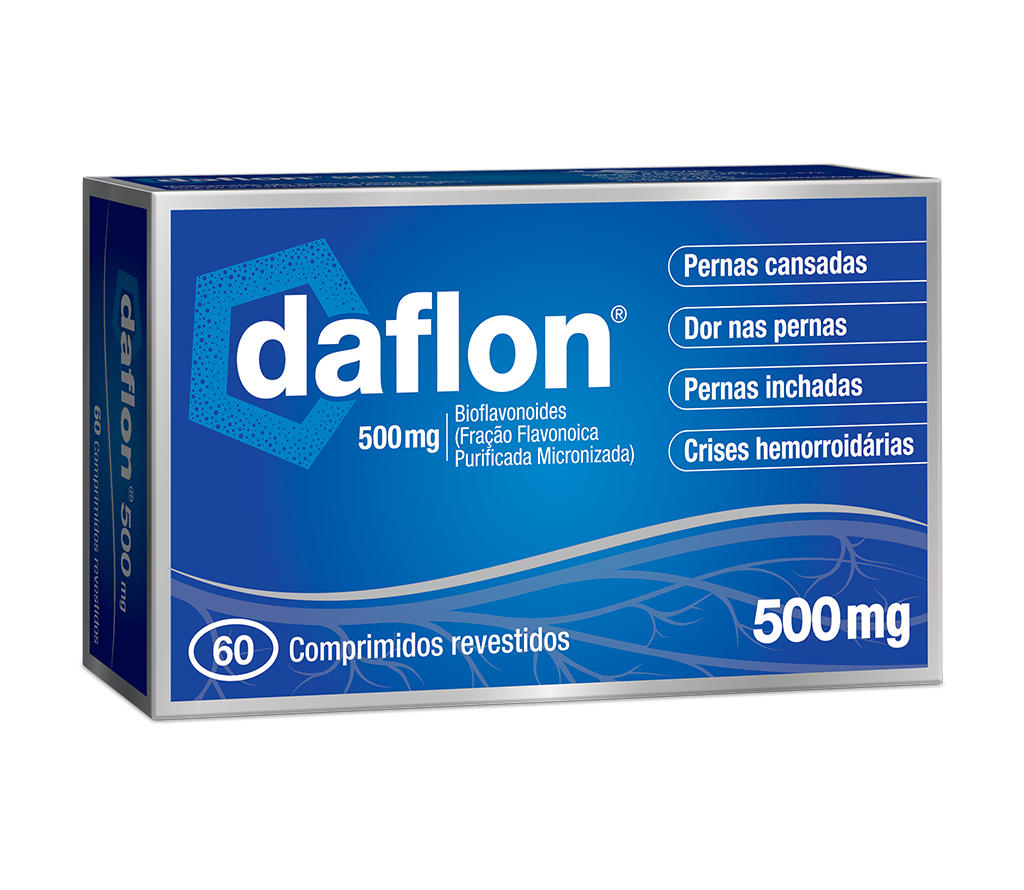 Daflon 500 , 500 mg x120 Comprimidos Revestidos