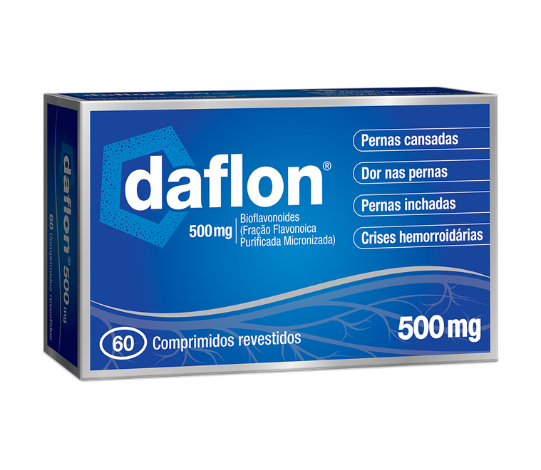 Daflon 500 , 500 mg x120 Comprimidos Revestidos