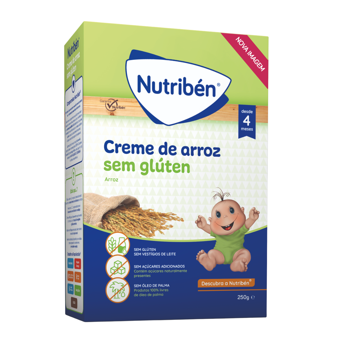 Nutribén Farinhas Creme de Arroz 250g