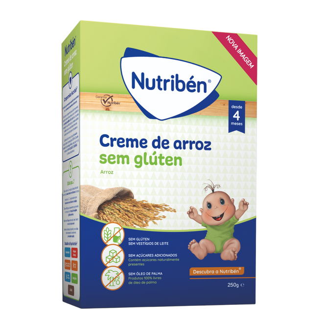 Nutribén Farinhas Creme de Arroz 250g