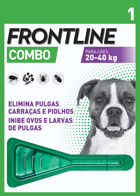 Frontline Combo Antiparasitário Cão 20-40kg 1 unidade