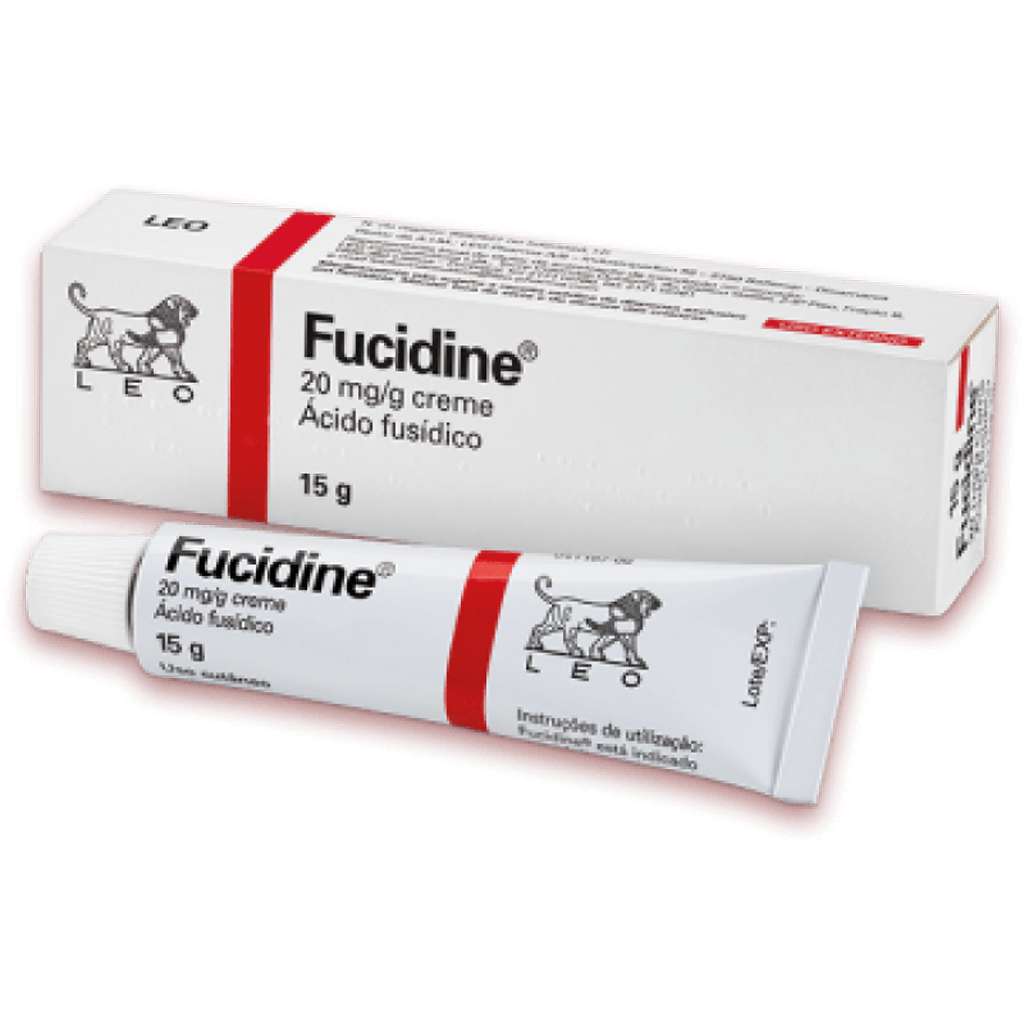 FUCIDINE , 20 MG/G BISNAGA 15 G CR FUSIDICO (ACIDO)