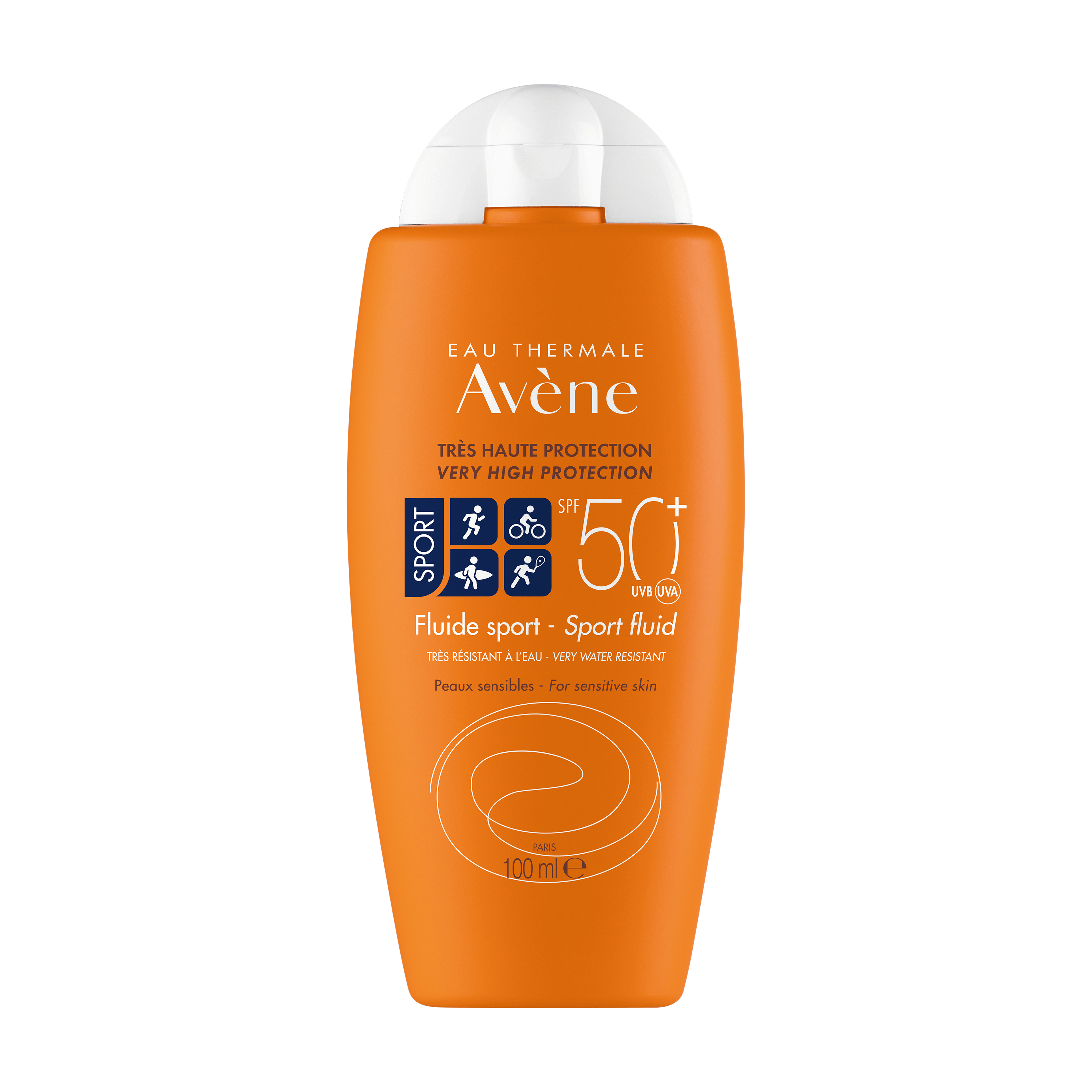 Avène Solar Fluido Sport SPF50+ - 100ml