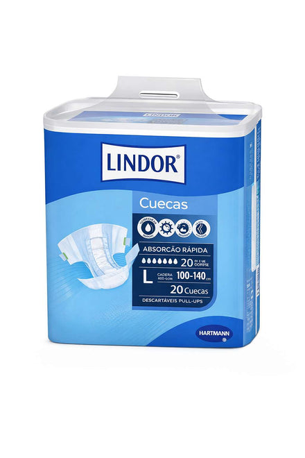 Lindor Elásticos Maxi Tam L 20 Fraldas