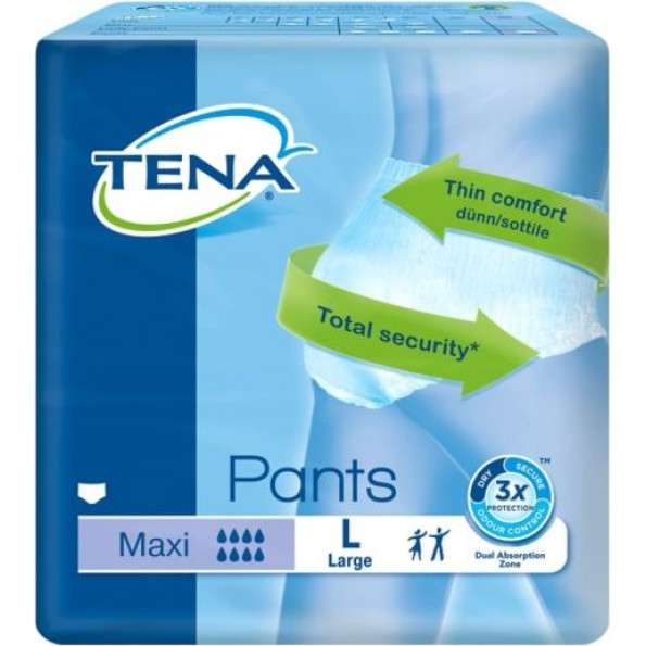 Tena Pants Plus Cueca_ Tamanho L (x14 unidades)