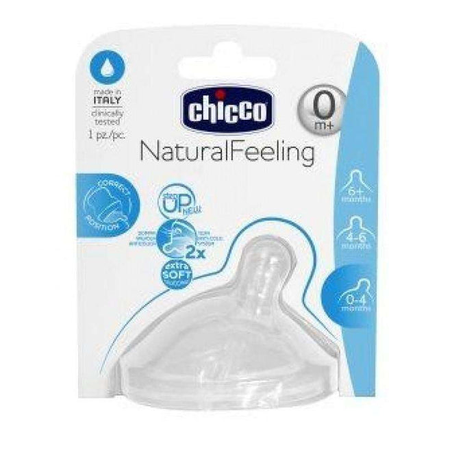 Chicco Tetina Silicone NaturalFeeling Fluxo Normal 0M+