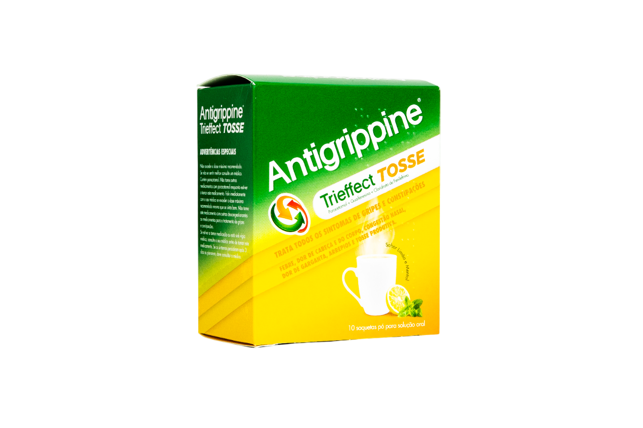 Antigrippine Trieffect Tosse 10 Saquetas
