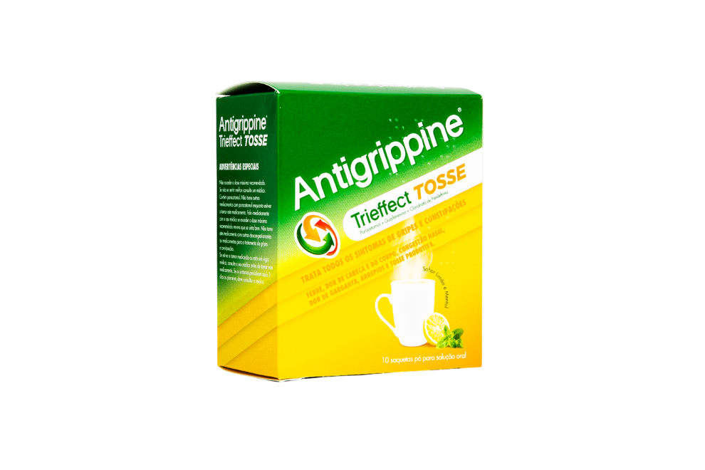 Antigrippine Trieffect Tosse 10 Saquetas
