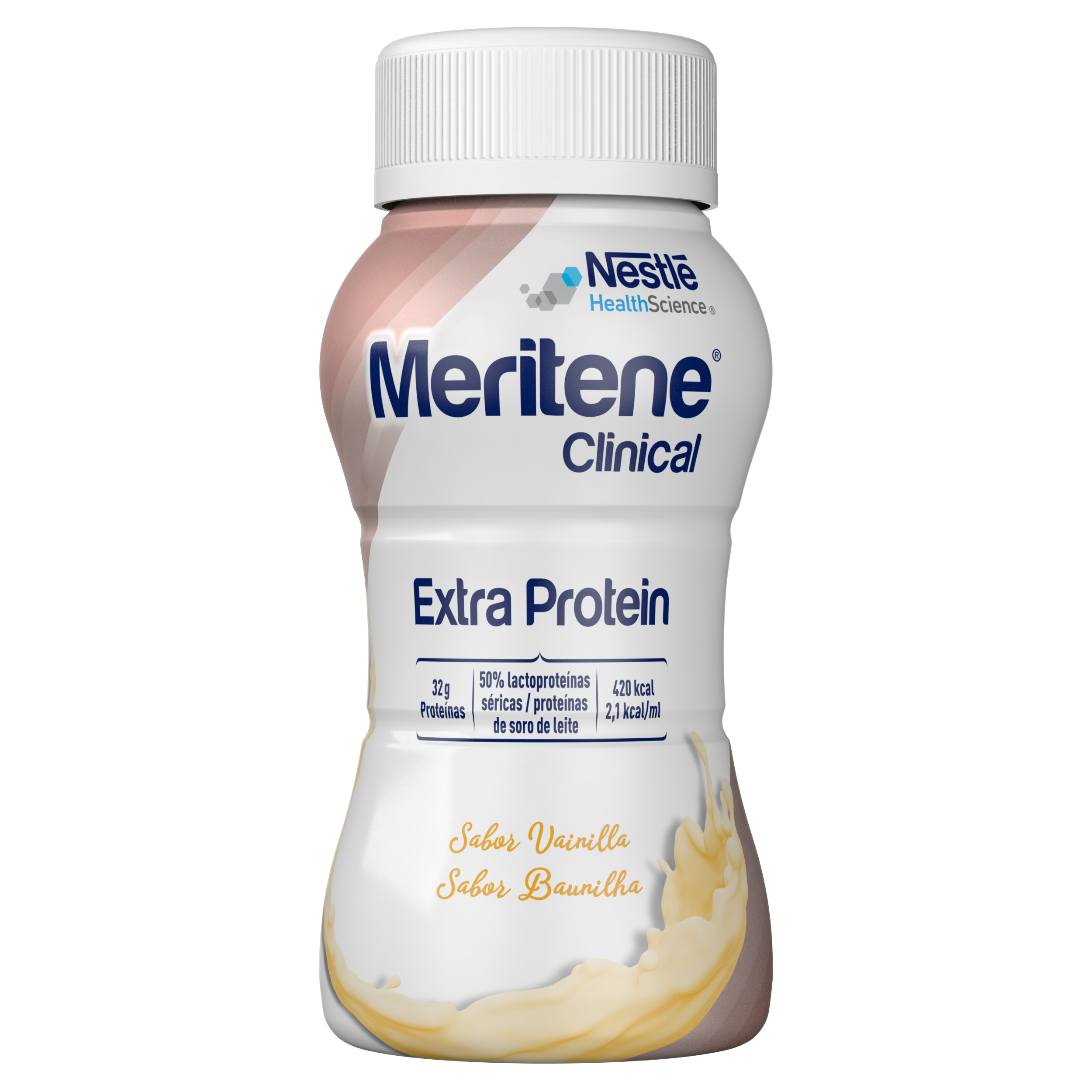 Meritene Clinical Extra Protein Baunilha 200ml x4